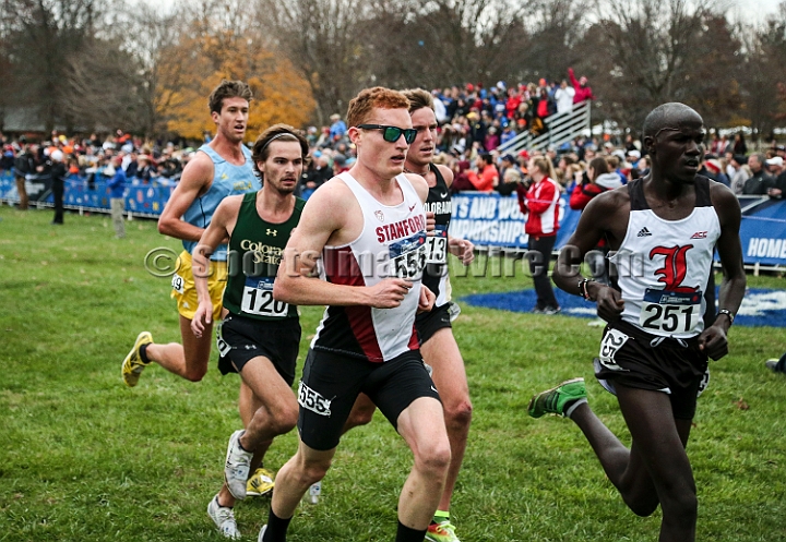 2015NCAAXC-0063.JPG - 2015 NCAA D1 Cross Country Championships, November 21, 2015, held at E.P. "Tom" Sawyer State Park in Louisville, KY.